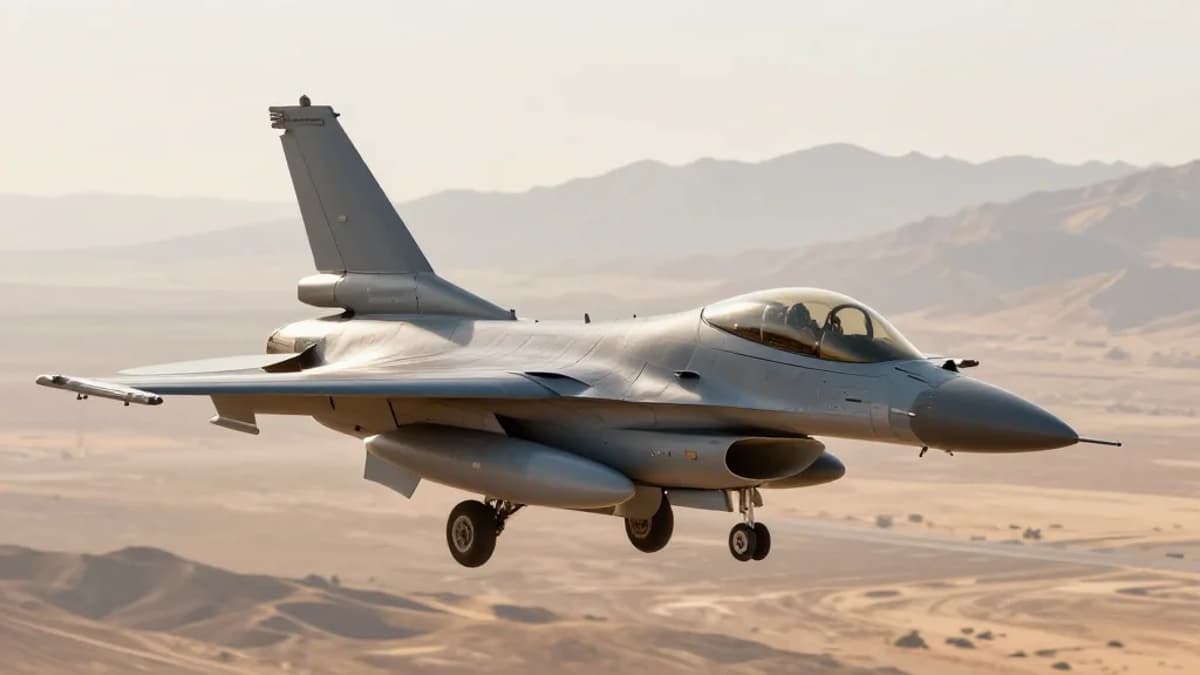 Israeli F‑16Is Overfly Deir Ez‑Zor en Route to Iran