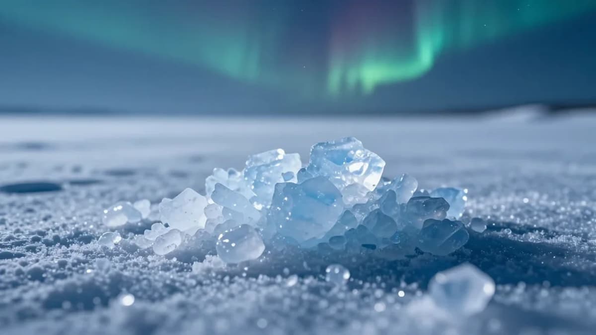 Frozen Hydrogen Cyanide Crystals May Have Helped Spark Early Chemistry for Life