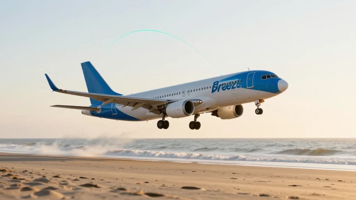 Breeze Announces Two New Destinations From Myrtle Beach, Expands Service to Existing Destinations