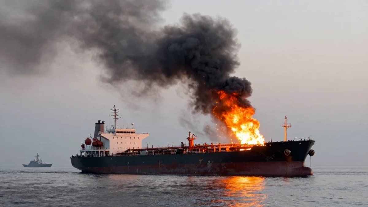 Strait of Hormuz Turns War Zone, Shipping Halts