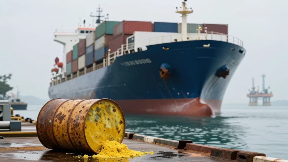 Strait Closures Trigger Sulfur Shortages, Slowing Nickel and Copper Output