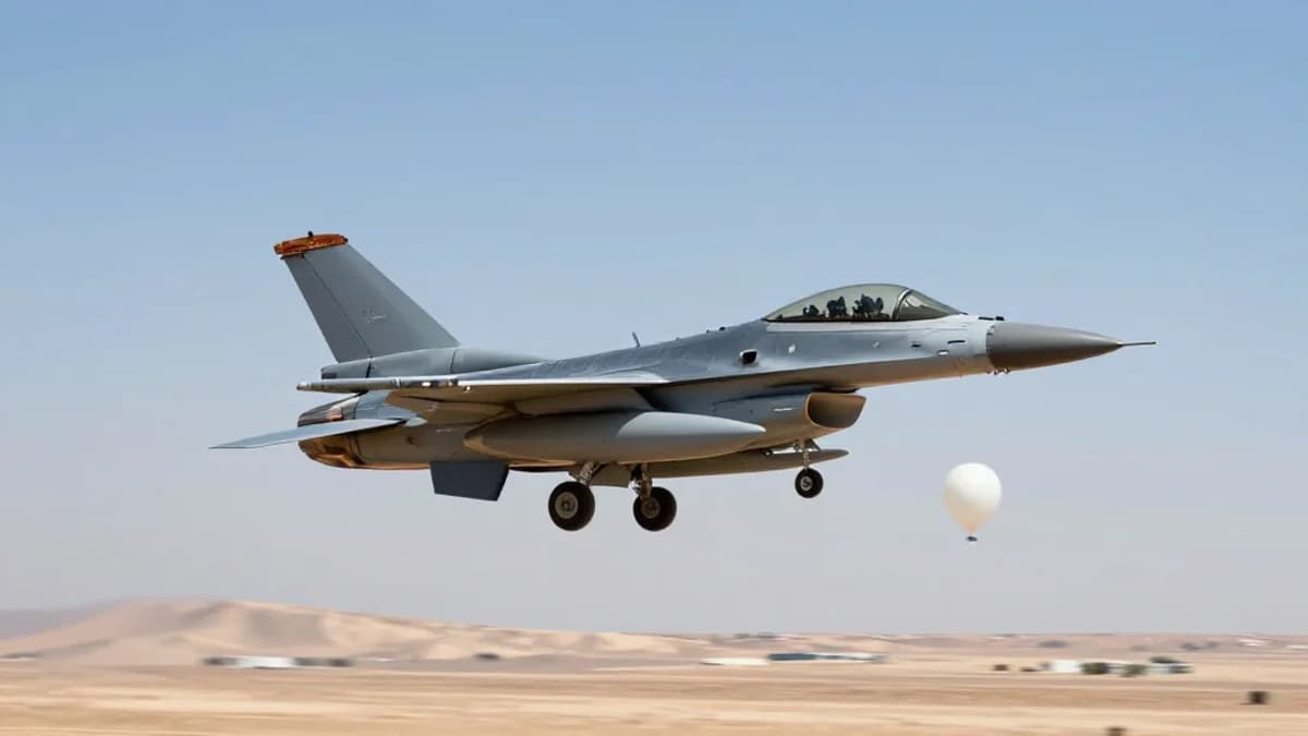 F-16 Scramble Finds Balloons, Not UFOs Over Nevada