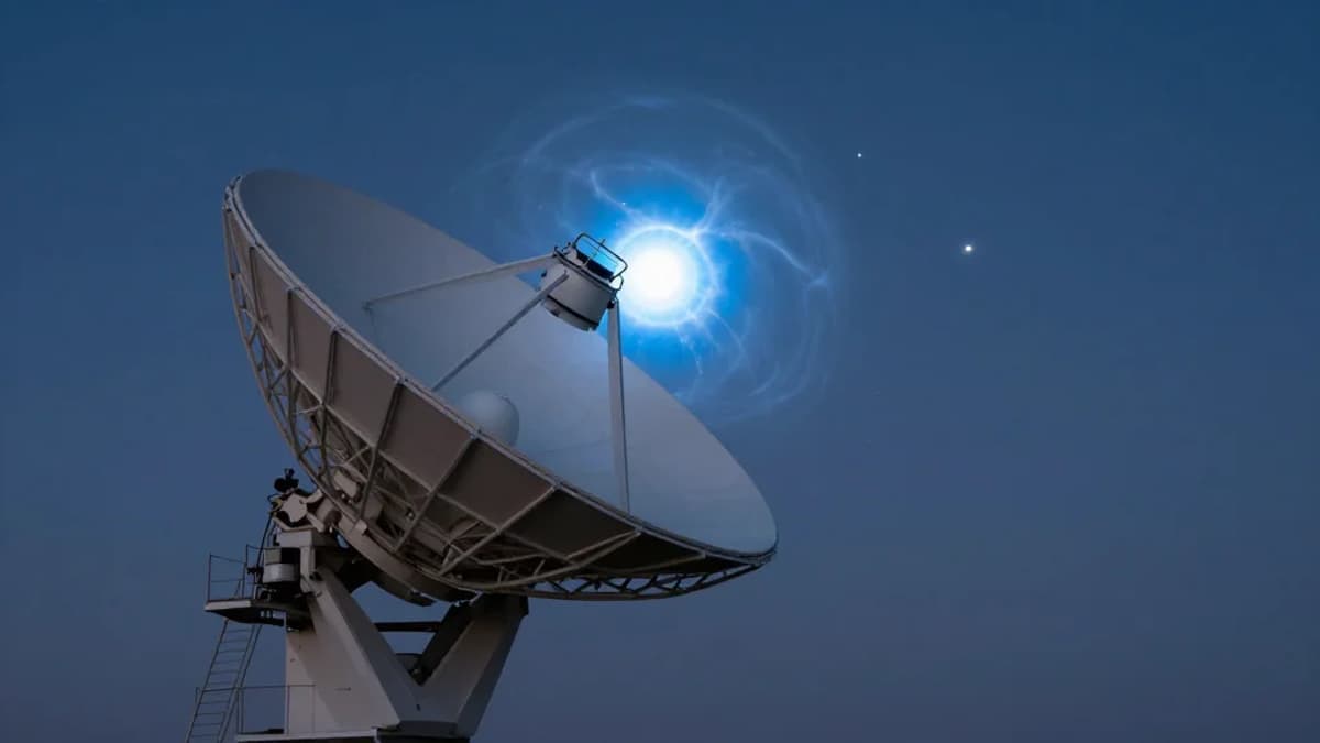 First Radio Signals From Rare Supernova Reveal Star's Final Years