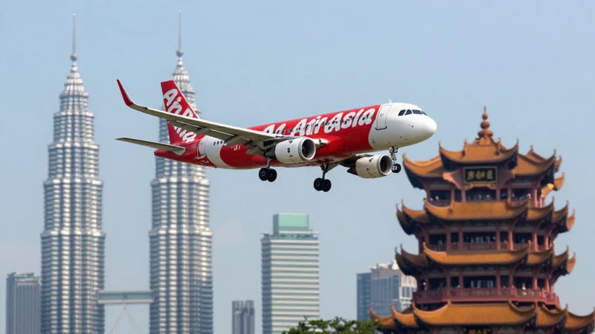 AirAsia Launches 4‑weekly KL‑Wuhan Flights, RM399 Fares