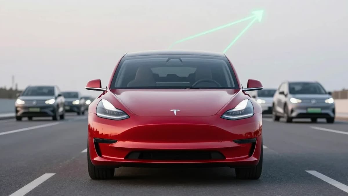 Tesla Outsells VW EVs by 30‑to‑1 in Q4