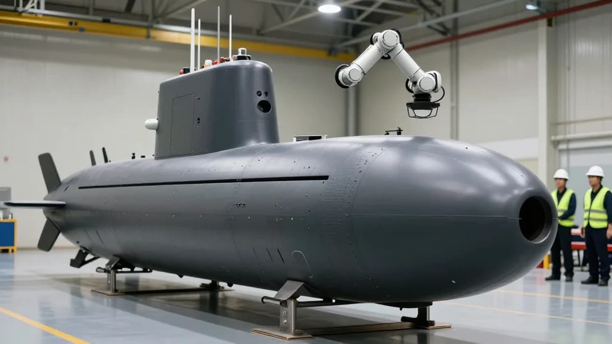 Boeing Christens Second Extra-Large Orca Submarine Drone