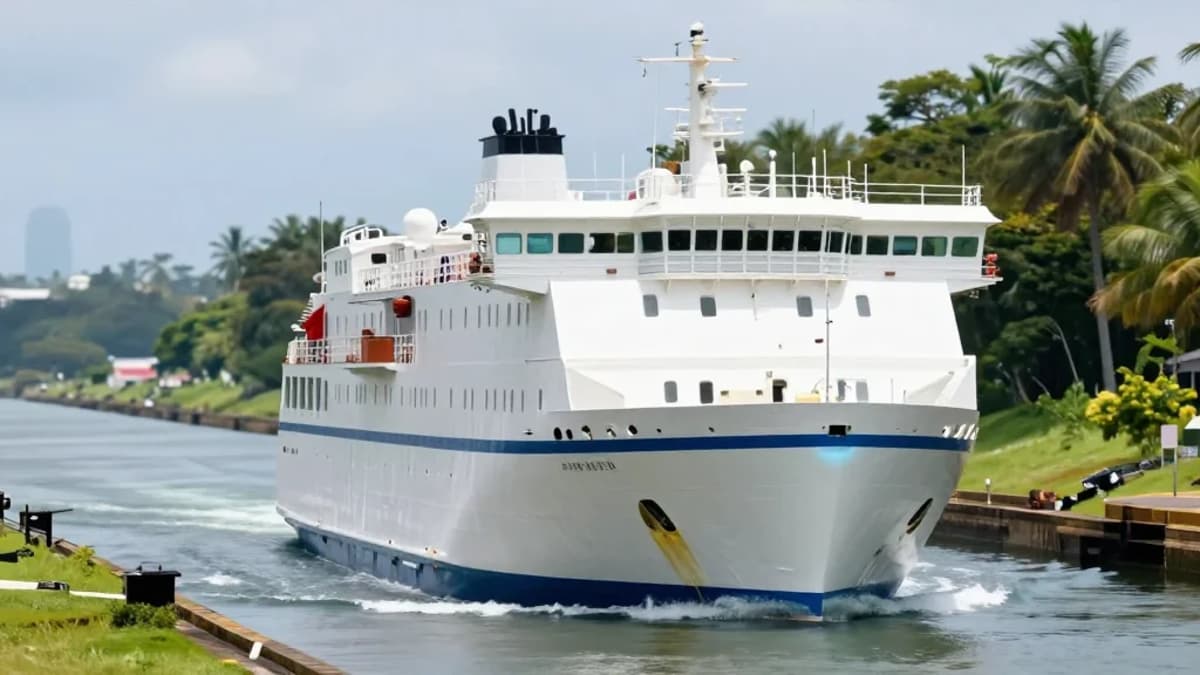 President Misstates Hospital Ship’s Destination, Heading West