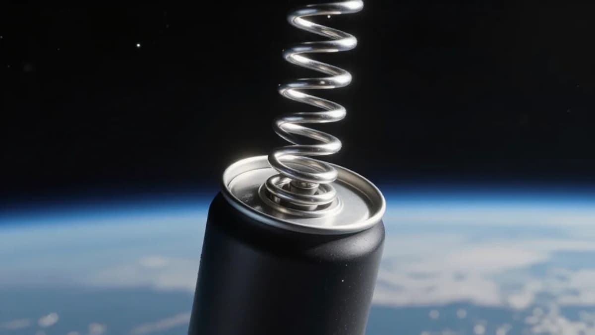 3D-Printed Spring Deploys on Small Commercial Spacecraft