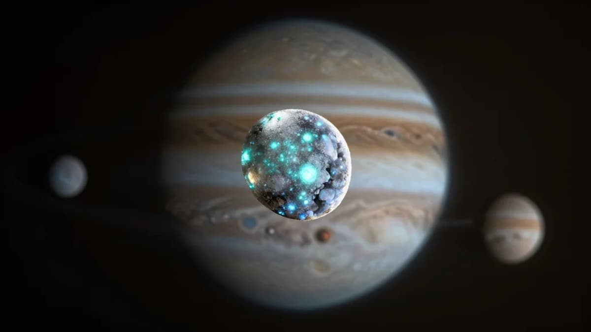 Jupiter's Galilean Moons May Have Gained Life's Building Blocks at Birth