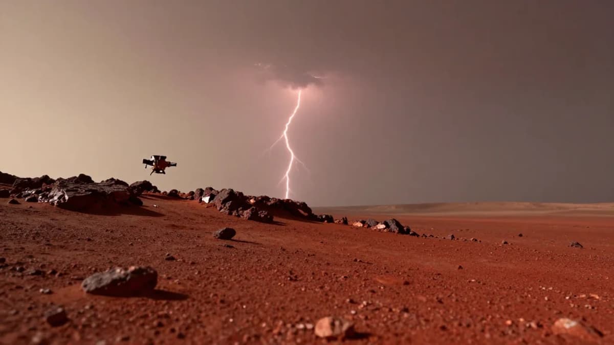 NASA's MAVEN Detects First Evidence of Lightning-Like Activity on Mars