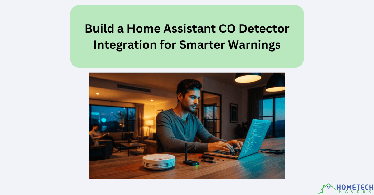 Build a Home Assistant CO Detector Integration for Smarter Warnings