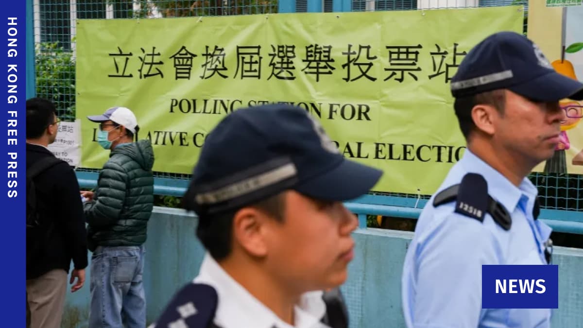 Hong Kong Anti-Graft Watchdog Charges 2 Men for Inciting Election Boycott, Blank Votes in ‘Patriots only’ Legislative Polls