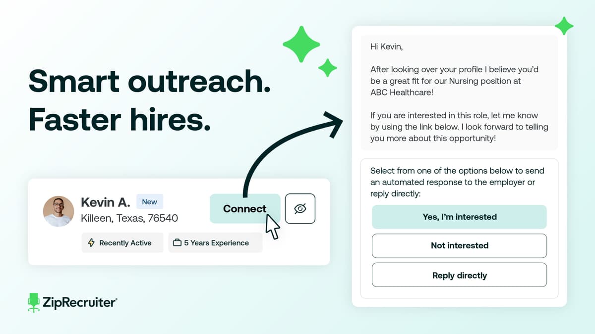 ZipRecruiter Launches New Recruiter Outreach Automation