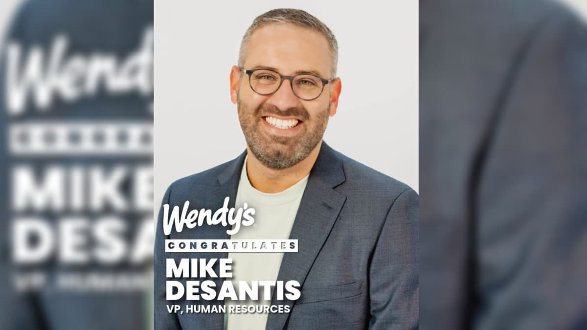 Up the Ranks: The Wendy's Company Promotes Michael DeSantis to Role of Vice President, Human Resources