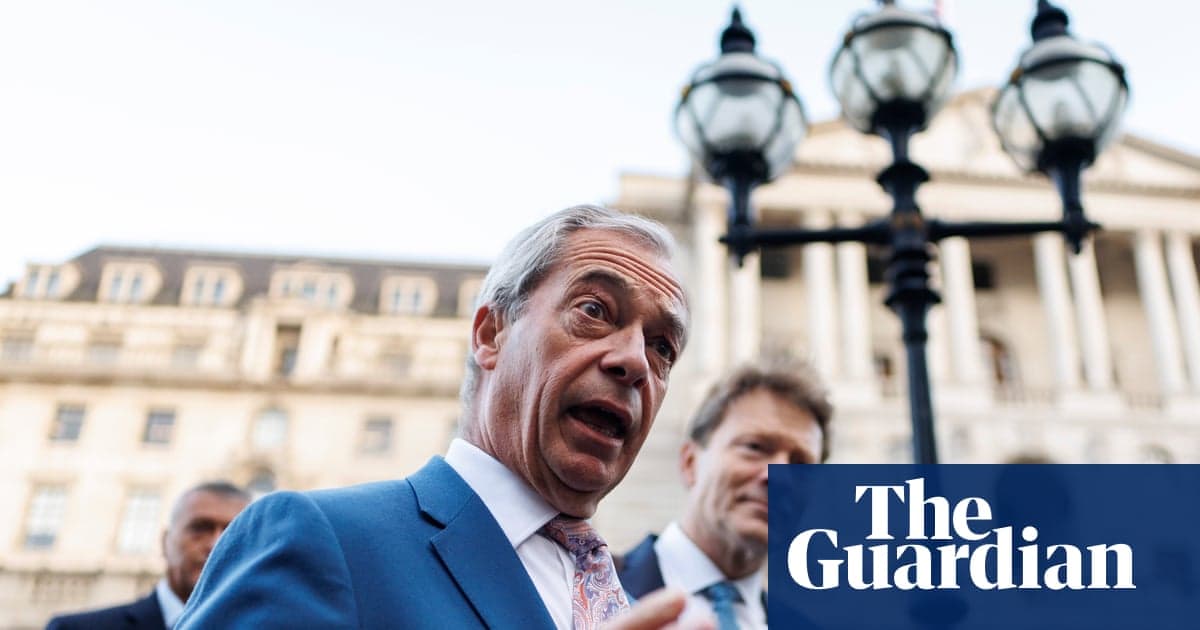Farage Trying to Block ‘Britcoin’ Plans that Could Be Costly for Billionaire Donor