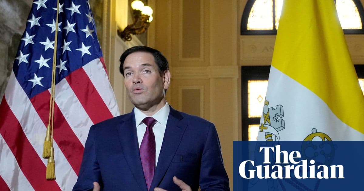 Marco Rubio to Visit Rome, Reportedly to ‘Thaw’ US Relations with Italy