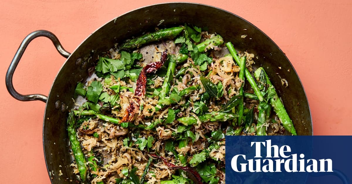 Thoran and Chaat: Romy Gill’s Indian-Style Asparagus Recipes