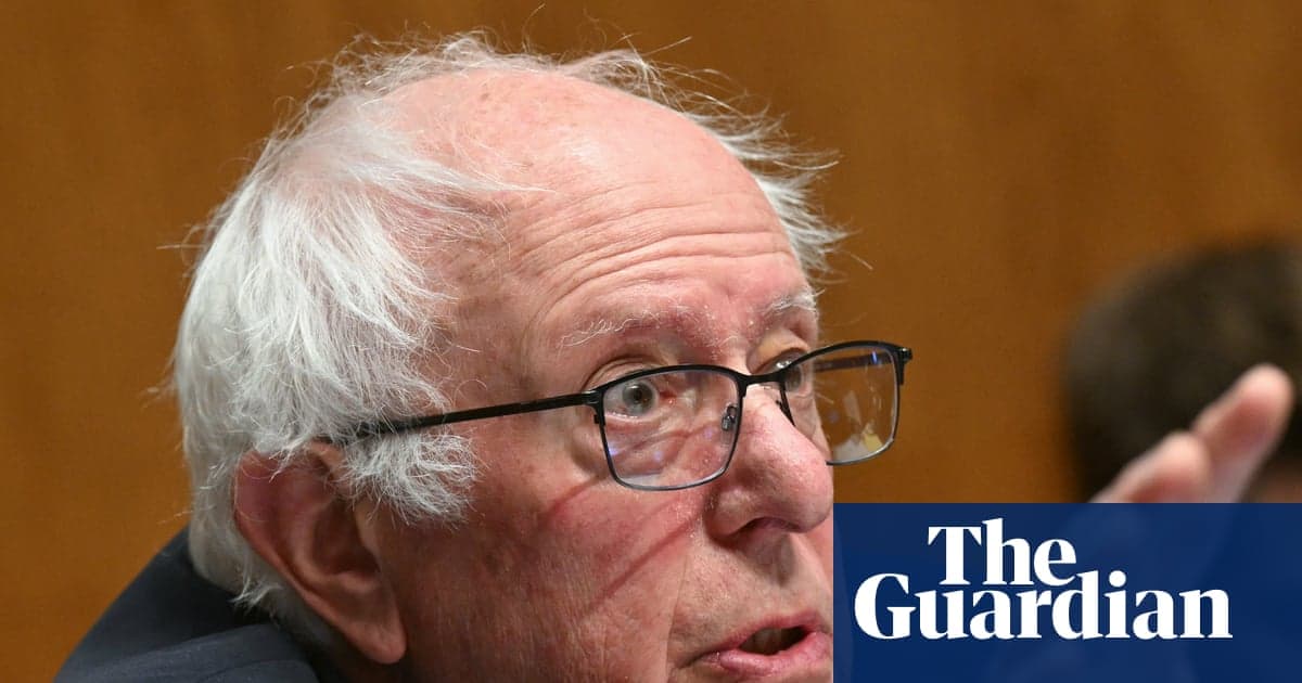 Bernie Sanders Urges International Cooperation to Halt AI’s ‘Runaway Train’