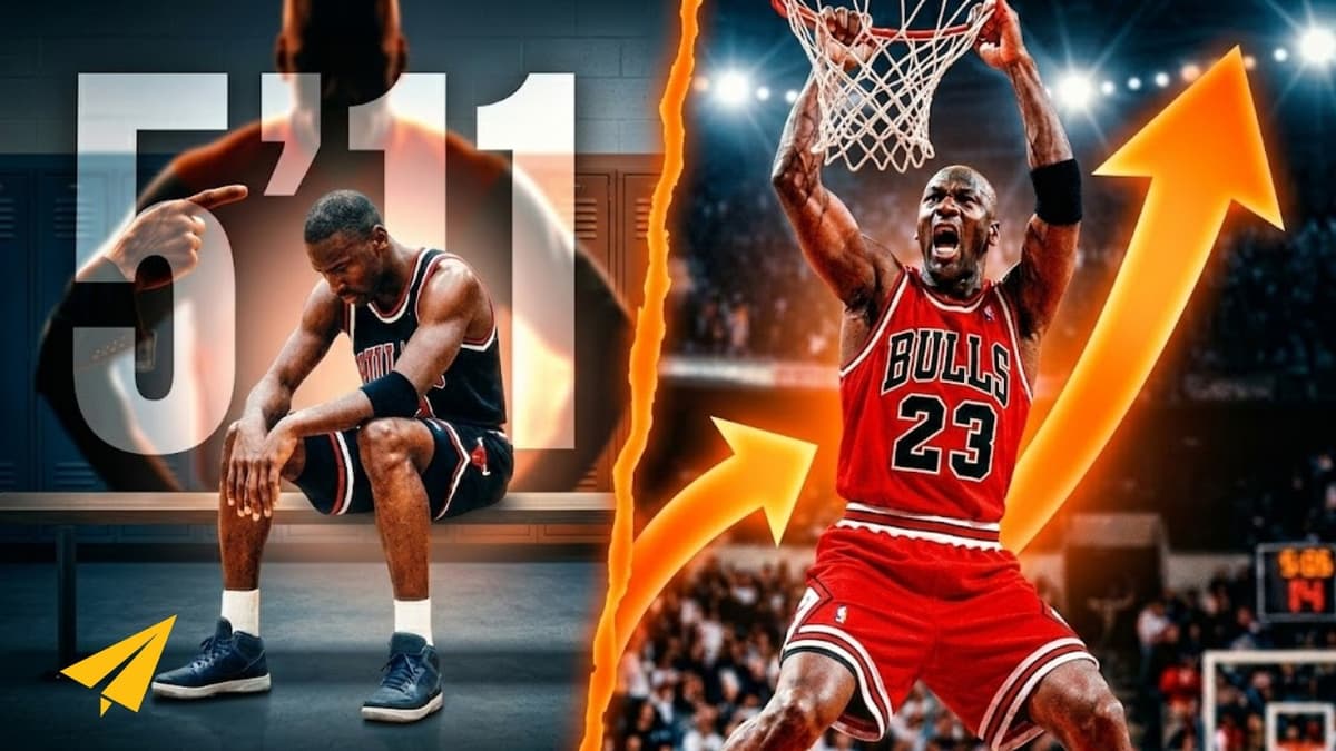 He Was 5'11" And "Too Short". (The Michael Jordan Story)