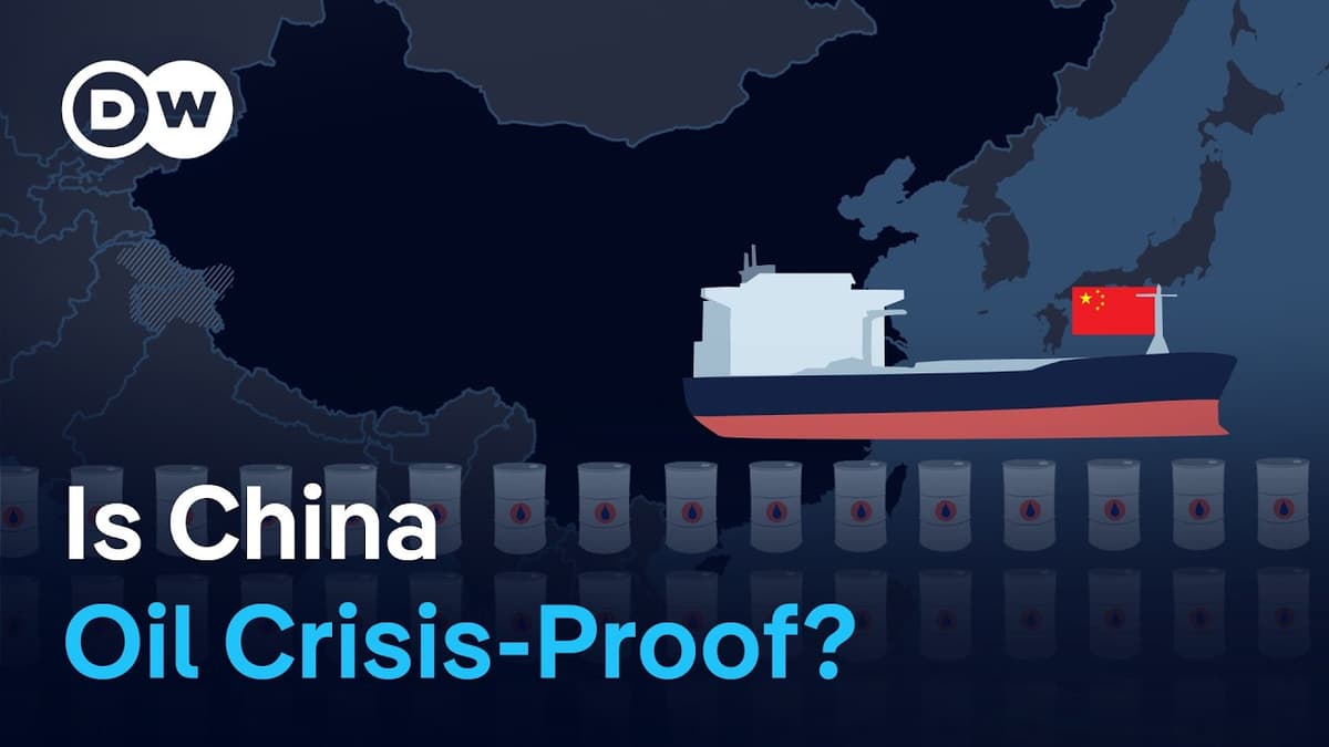 Is China Less Exposed than Its Neighbors to Oil Crises? | DW News