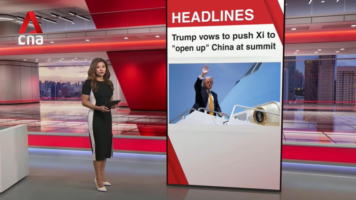 Trump Vows to Push Xi to 'Open Up' China at High-Stakes Summit | East Asia Tonight (May 13)