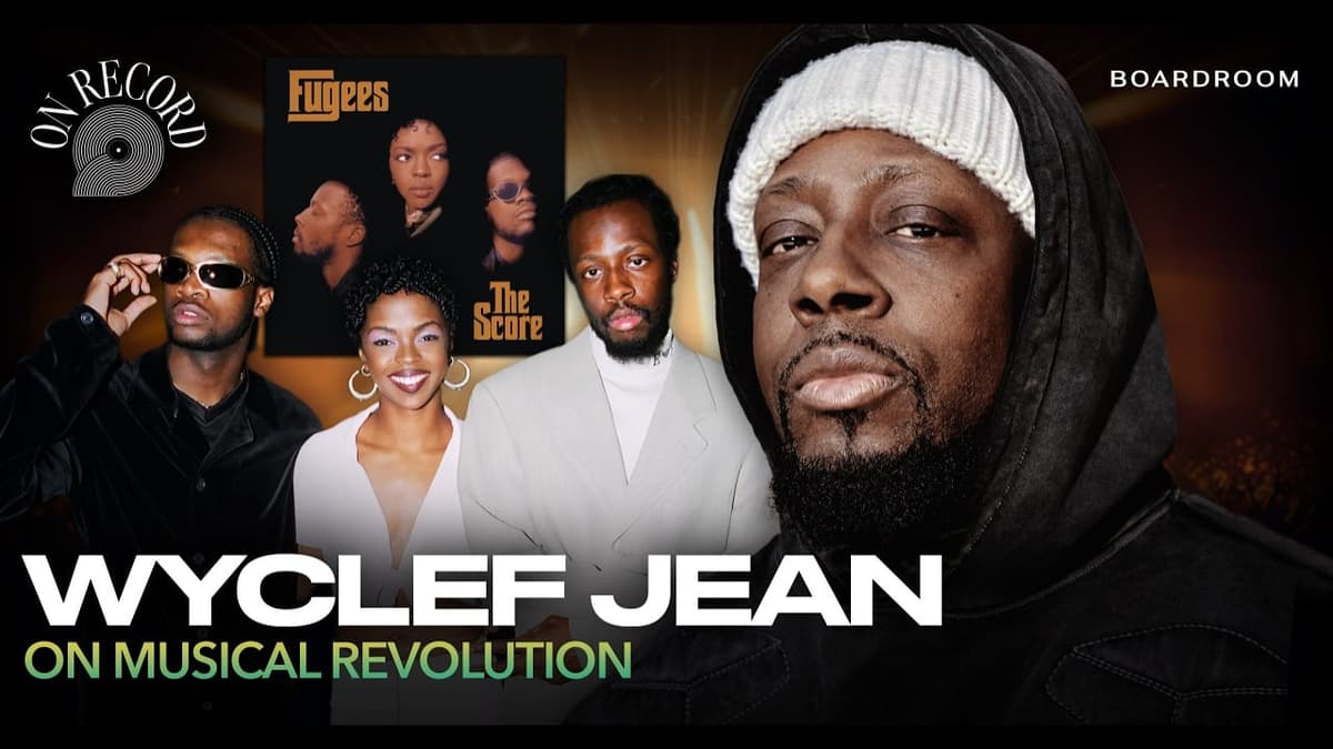 Wyclef Jean Shows How The Fugees Changed Rap Before Kanye