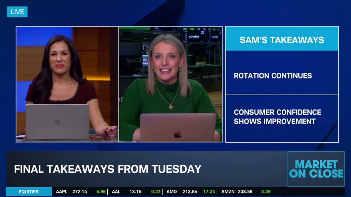 Tuesday's Final Takeaways: WBD Bidding War Continues & Consumer Confidence Improves
