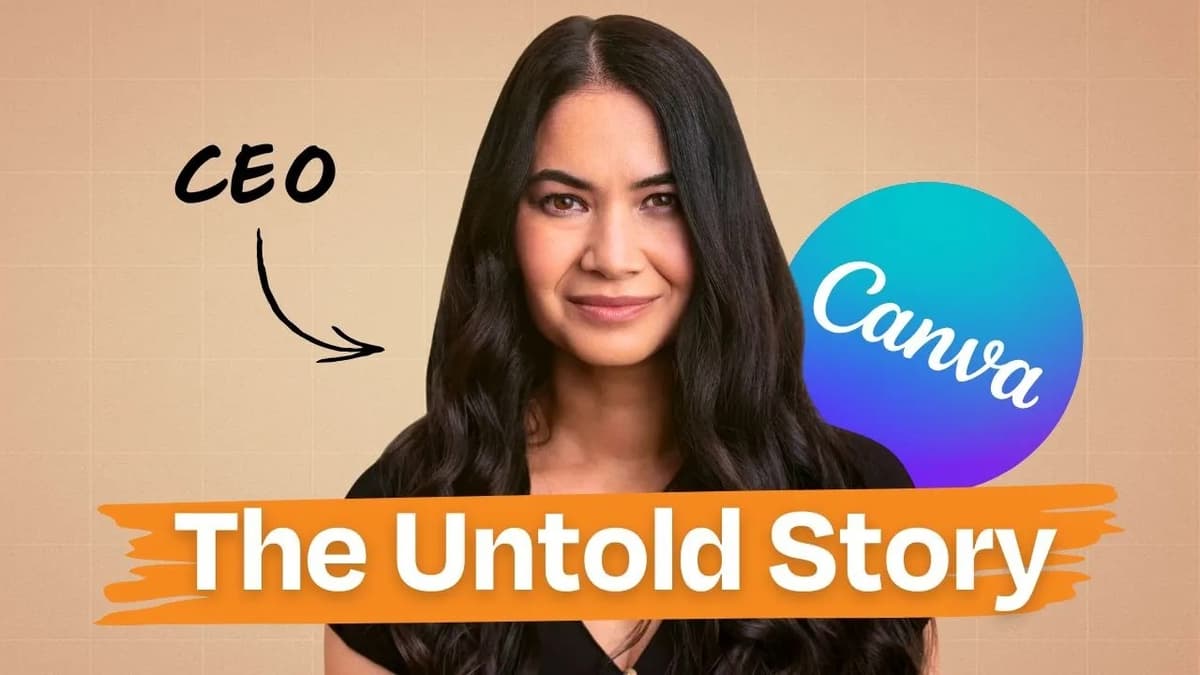 The Woman Behind Canva Shares How She Built a $42B Company From Nothing | Melanie Perkins