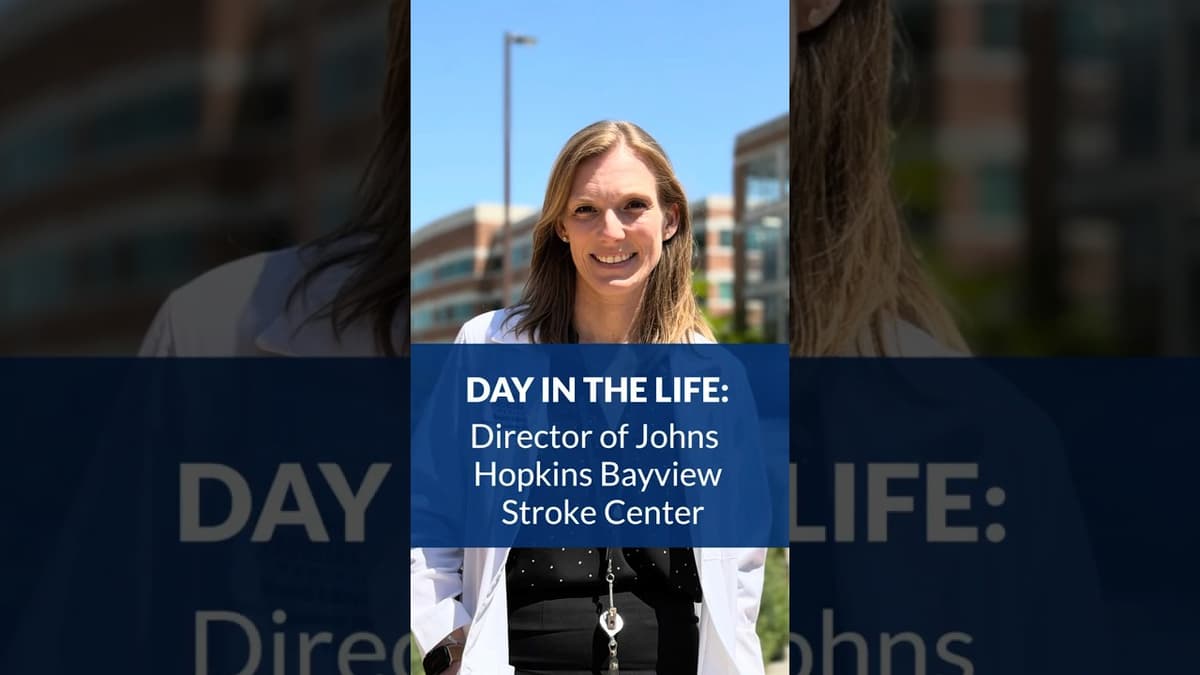 Day In The Life: Johns Hopkins Bayview Stroke Center