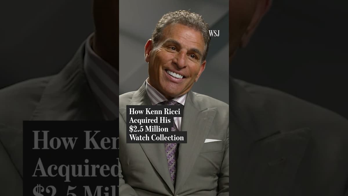 How This Billionaire Acquired His $2.5M Watch Collection