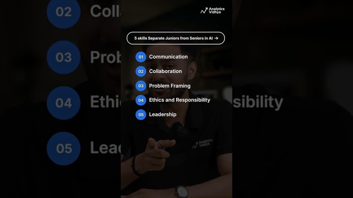 Junior vs Senior AI Engineer | 5 Skills That Actually Matter in 2026