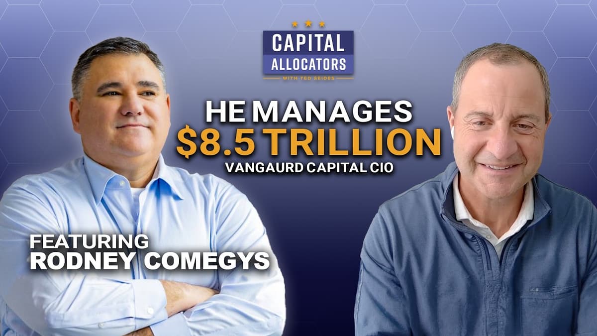 Rodney Comegys - The Mechanics of Indexing at Vanguard (EP.498)