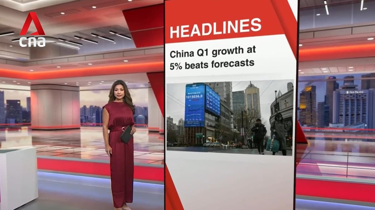 China's Economy Grows 5% in Q1 Despite Iran War Headwinds | East Asia Tonight (Apr 16)