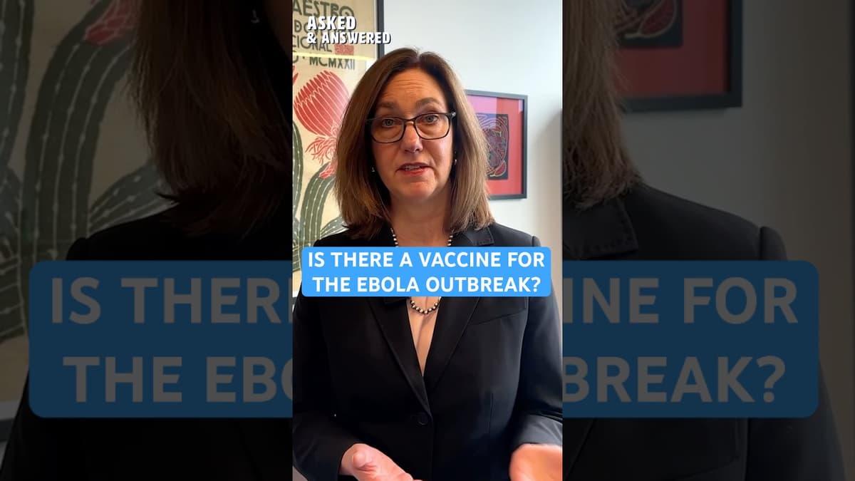 Is There an Effective Vaccine for the Ebola Outbreak? | Asked & Answered