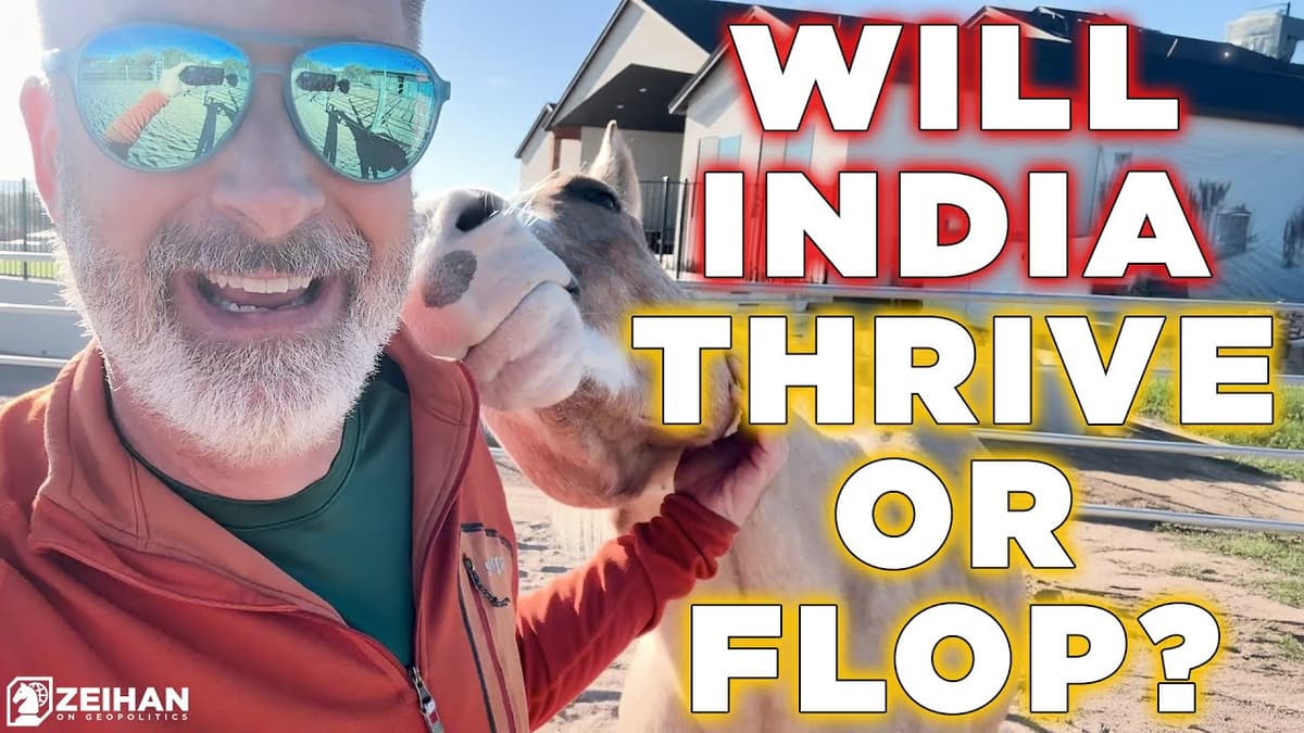 India: Overhyped or Global Player || Peter Zeihan