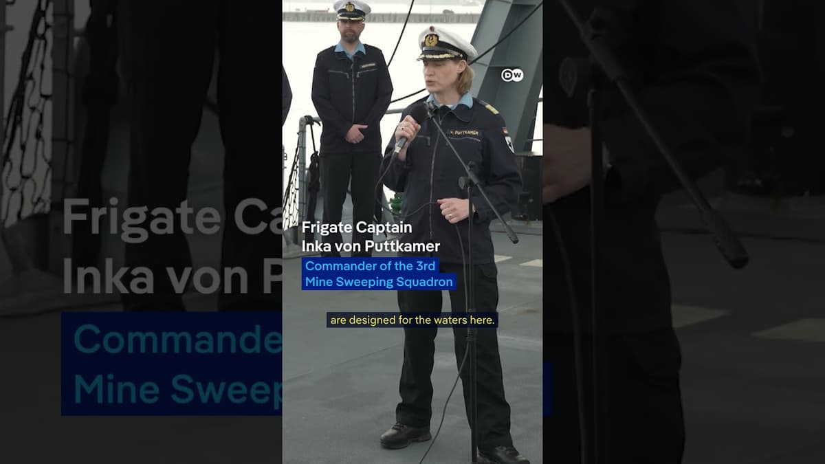 German Navy Prepares for Possible Deployment | DW News