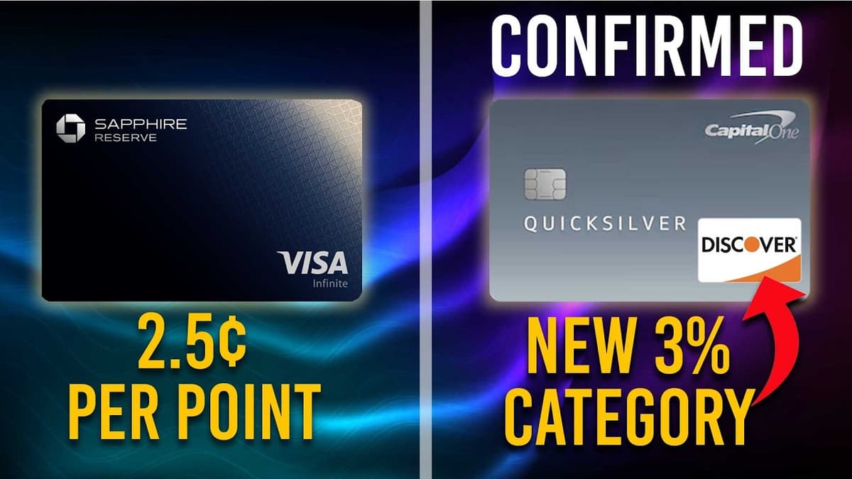 THIS Capital One Card Just Moved to Discover + New Chase Points Option