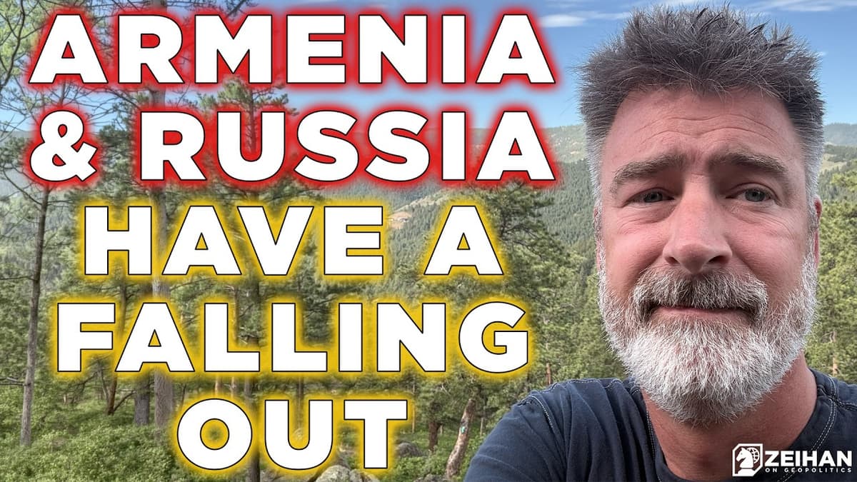 Armenian Election Signals It's Done with Russia || Peter Zeihan