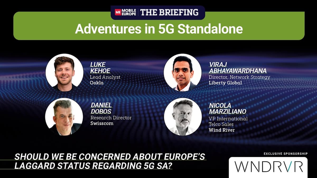 PANEL: Should We Be Concerned About Europe’s Laggard Status Regarding 5G SA?