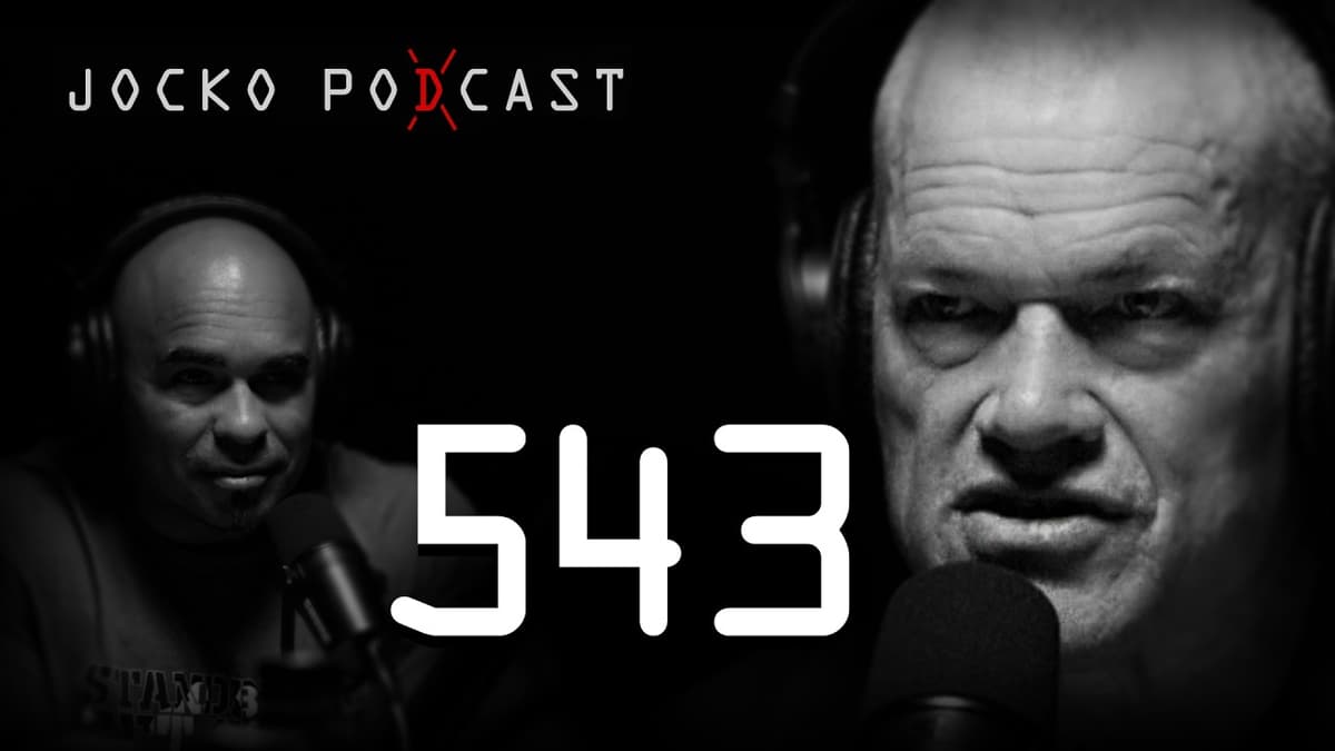Jocko Podcast 543: Don't Wait to Get Punched in the Face. The Best Way to Adapt And Learn.