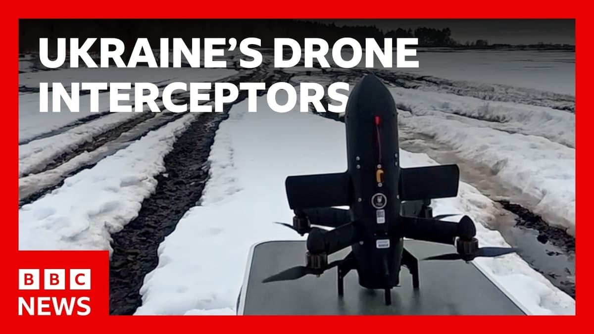 Ukrainian Anti-Drone ‘Bullet’ that Could Help Defend Gulf | BBC News