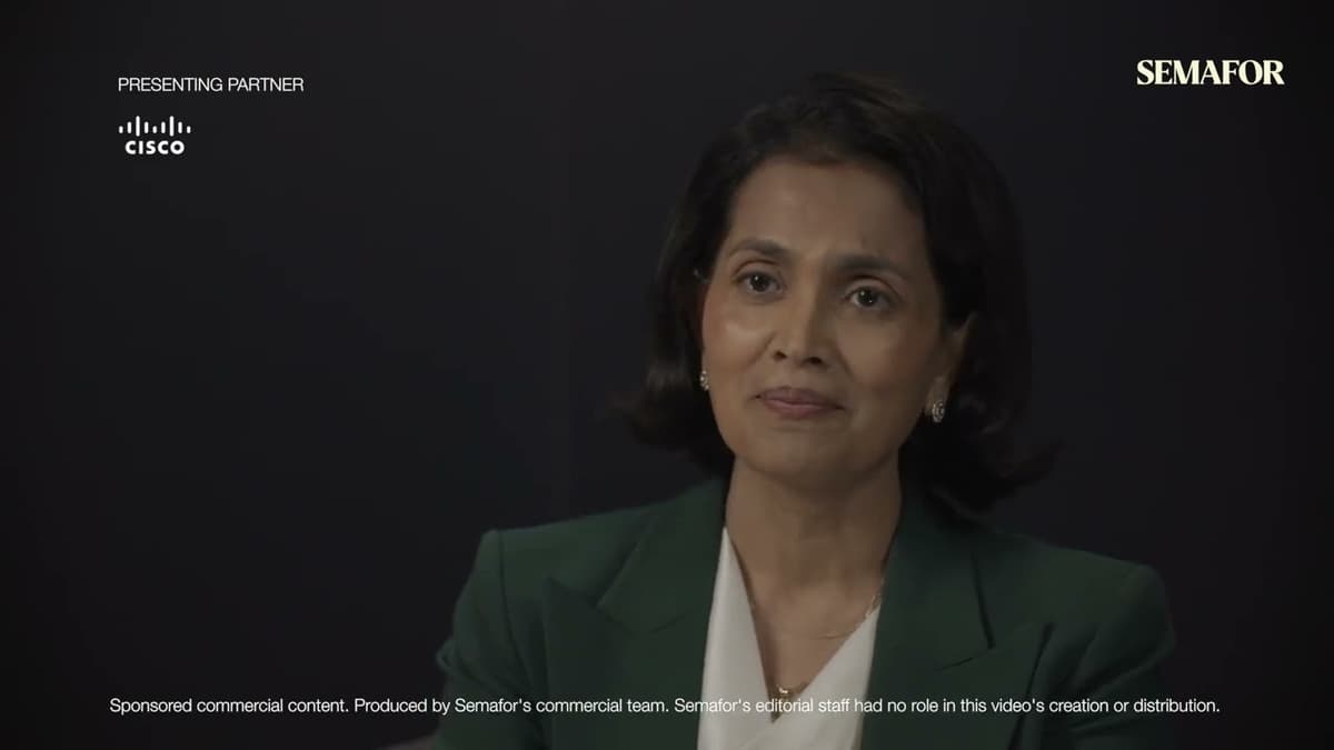 Cisco EVP & Chief Customer Experience Officer Liz Centoni From Semafor World Economy
