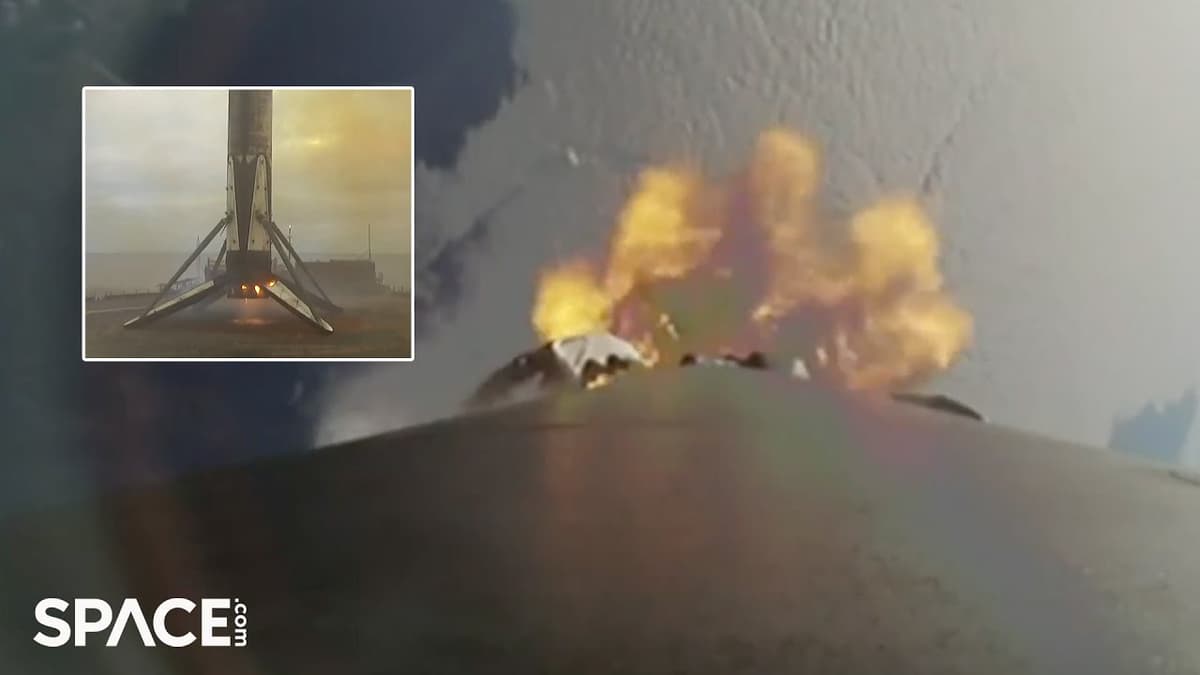 Blastoff! SpaceX Launches SpaceX Launches Secret US Spy Satellites, Nails Landing