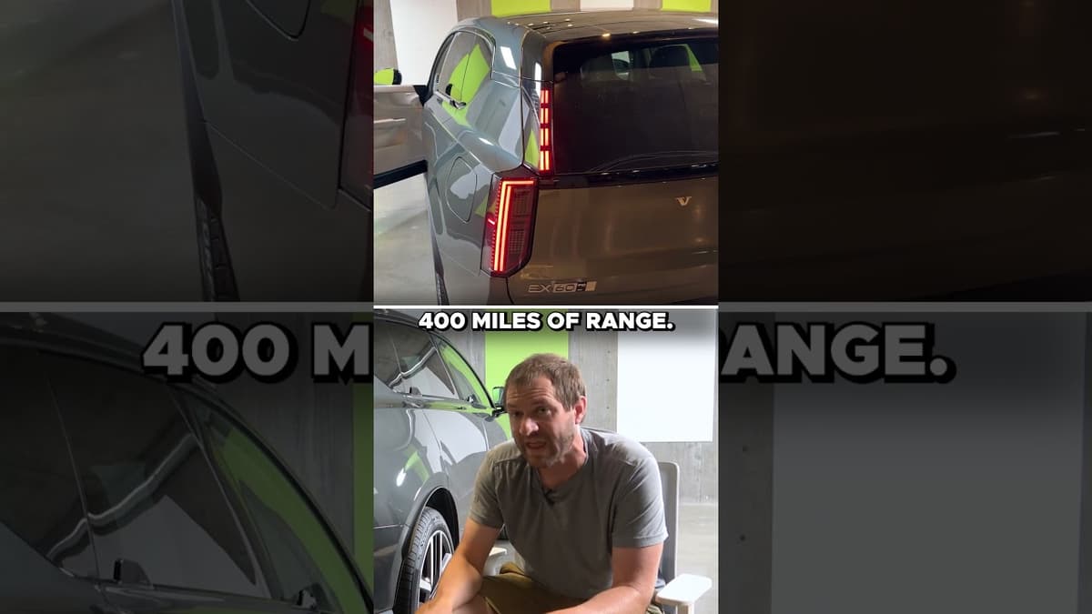 The Volvo EX60 Is a Totally New All-Electric Luxury SUV