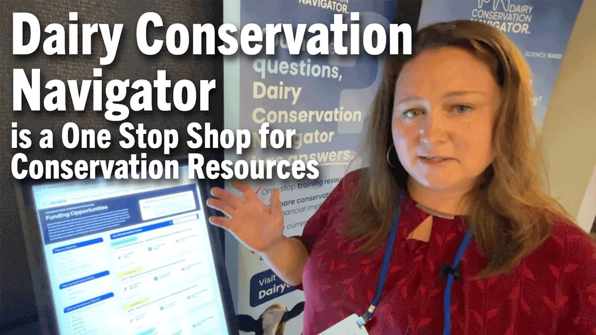 Dairy Conservation Navigator Is a One Stop Shop for Conservation Resources
