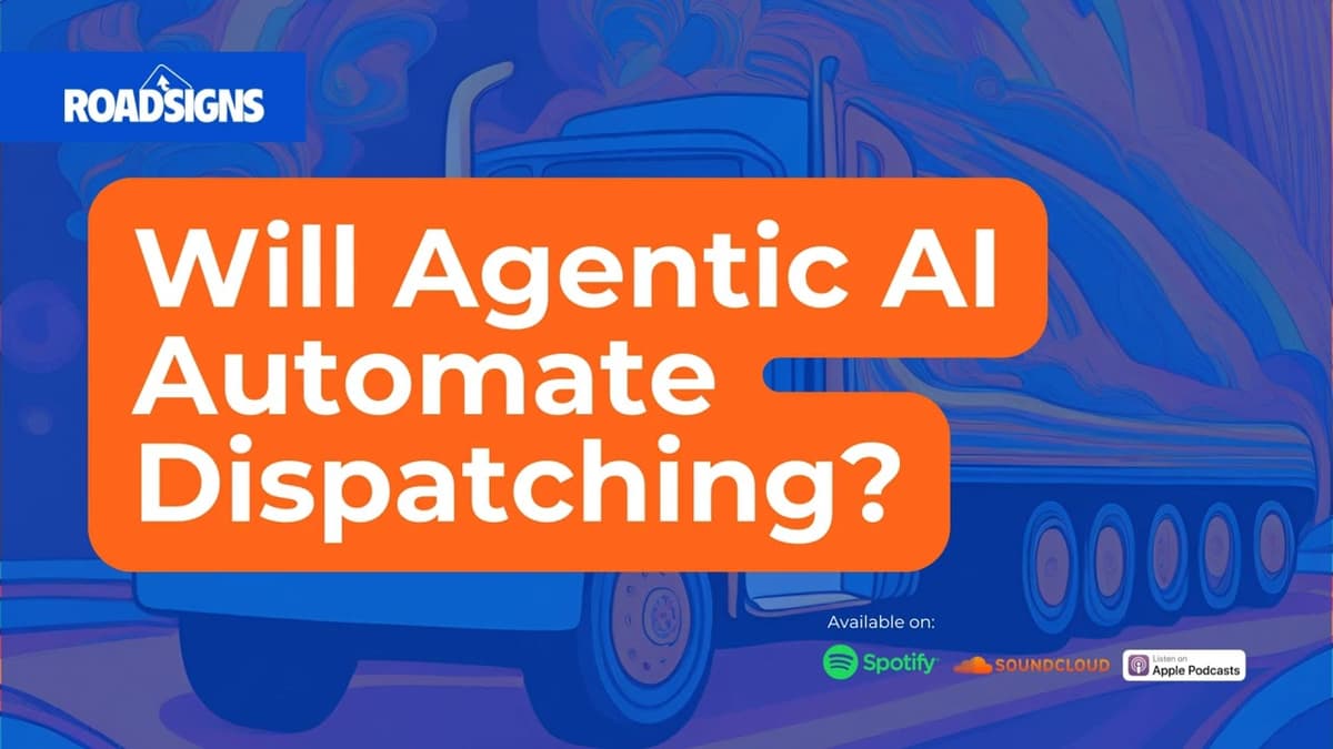 RS195: Will Agentic AI Automate Dispatching?
