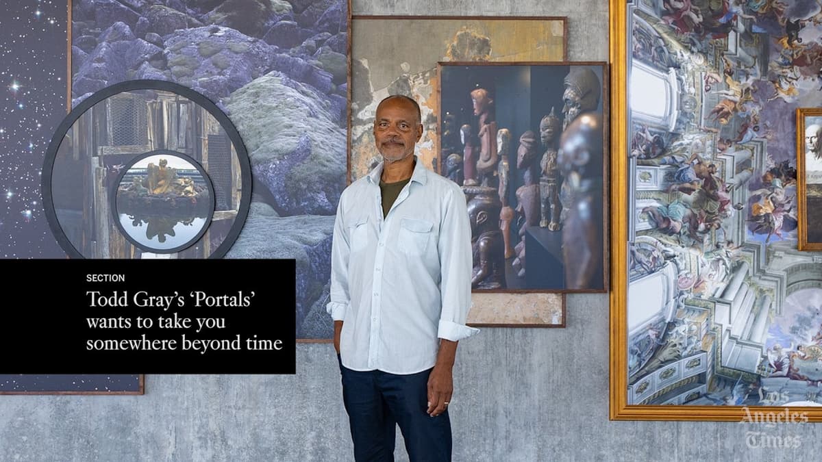 'Portals' At Perrotin, Todd Gray's New Exhibit, Wants to Take You Somewhere Beyond Time