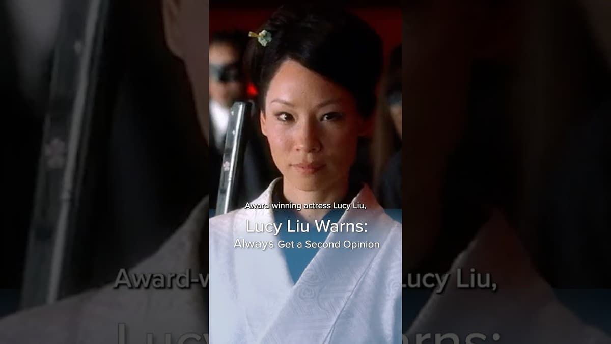 Lucy Liu’s Cancer Misdiagnosis #cancerscreening  #advocateforyourself  #healthline  #cancer