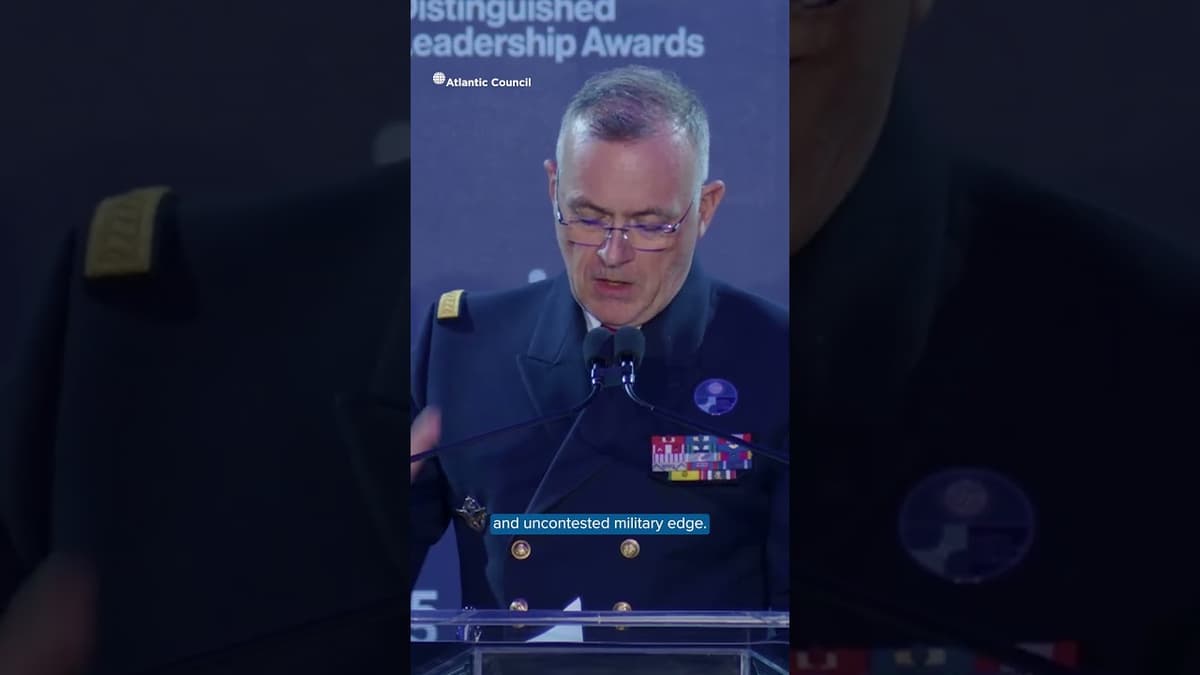 NATO Must Develop New Capabilities and Unite 32 Nations, Says Admiral Pierre Vandier