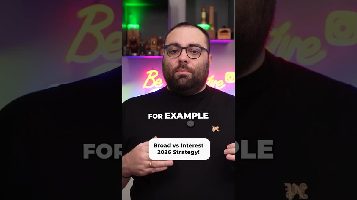 Broad vs Interest: My 2026 Strategy! 😎